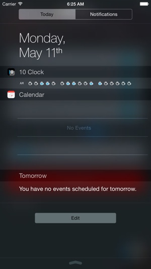 Binary Clock Widget