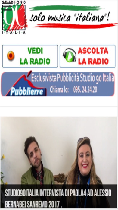 Radio Studio90 Italia screenshot 2