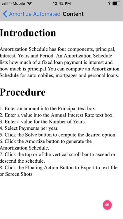 Amortize II Automated