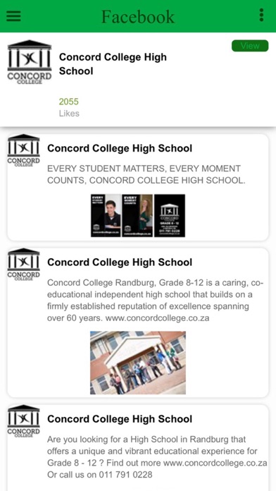 Concord College High School screenshot 4