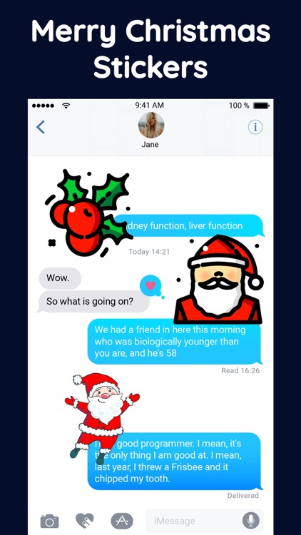 Winter is Here Xmas Emojis App