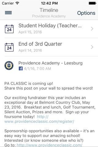 Providence Academy Leesburg VA screenshot 3