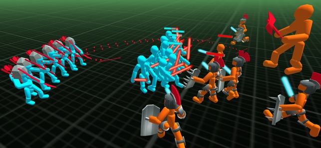 Stickman Neon Battle Simulator(圖2)-速報App