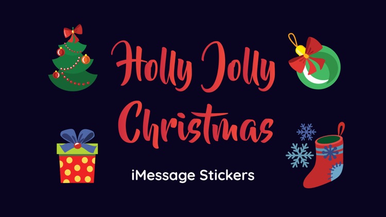 Merry Christmas Party Sticker