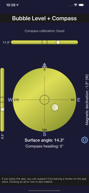 Bubble Level + Compass(圖1)-速報App