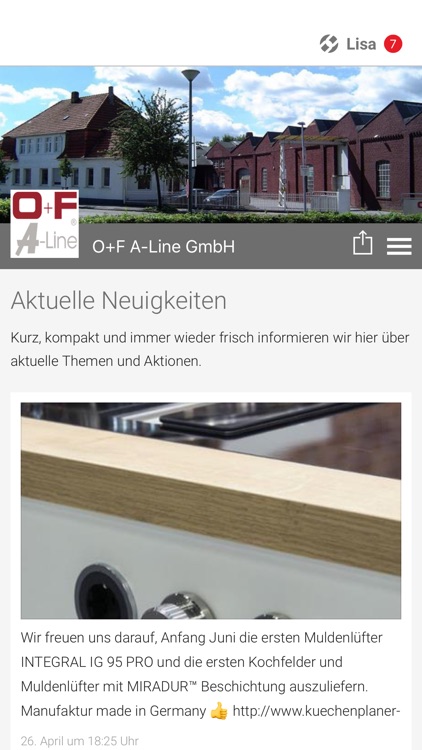 O+F A-Line GmbH