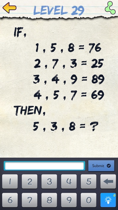数学谜题 screenshot 2