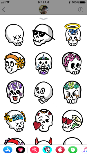 Sugar Skull Stickers Vol.1(圖4)-速報App