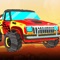 This is a very crazy  monster truck driving game