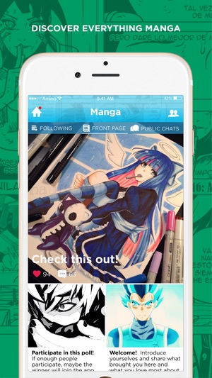 Manga Amino for Anime Comics(圖1)-速報App