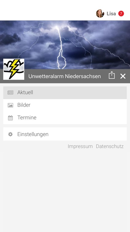 Unwetteralarm Niedersachsen