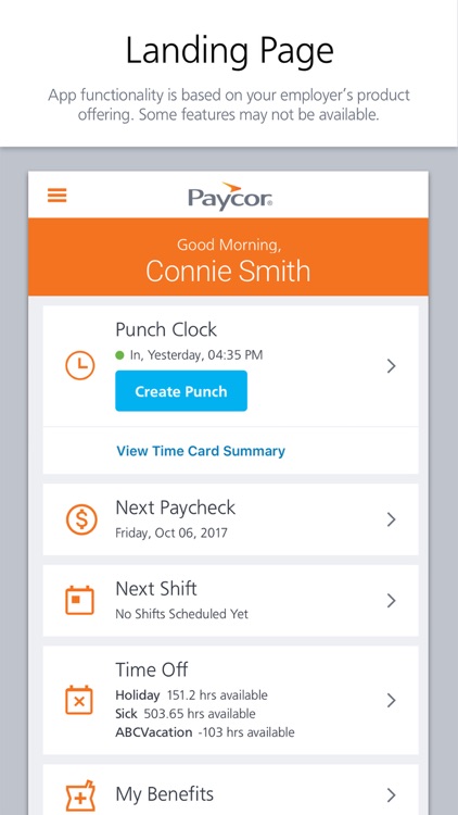 Paycor Mobile