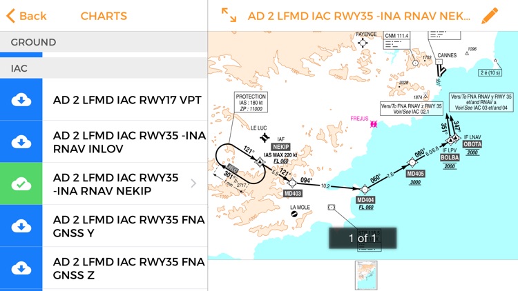 VFR & eAIP French Charts