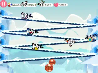 Snímek obrazovky 4 Golpear los Panda Golpe abajo iphone