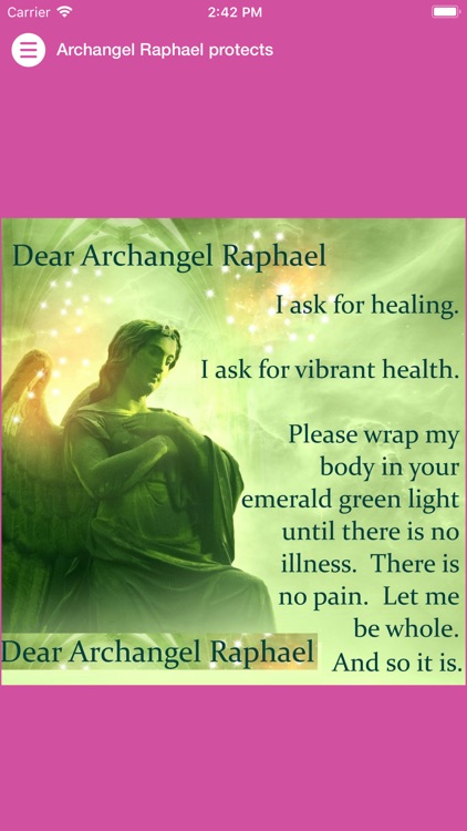 Archangel Raphael Protects