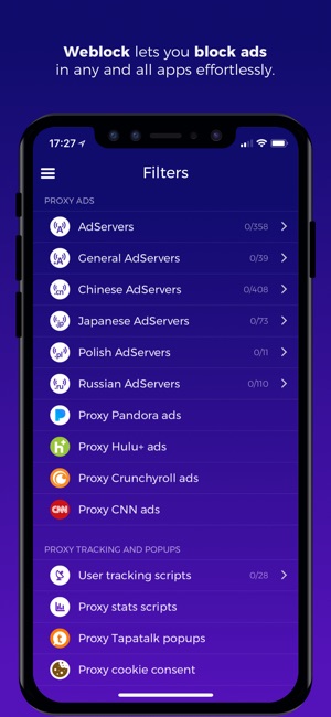 Weblock: adblock & proxy(圖1)-速報App