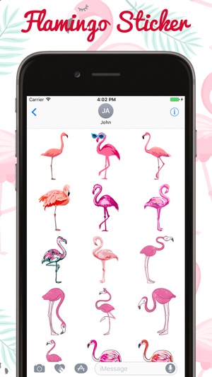 Flamingo FlamMoji Stickers Pack(圖3)-速報App