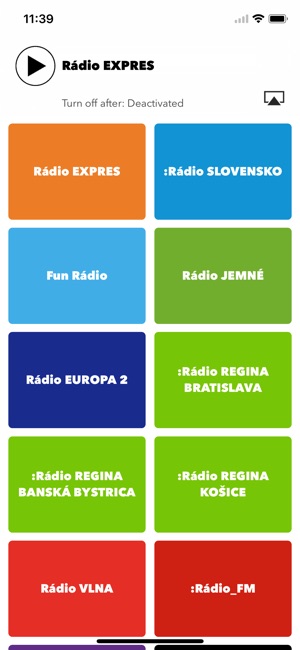 Slovak radios, raw