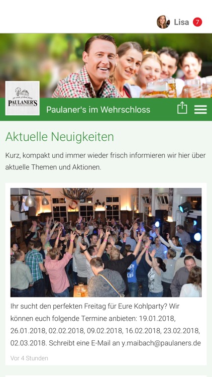 Paulaner's im Wehrschloss