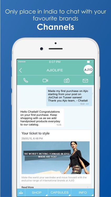 JioChat Video Messenger