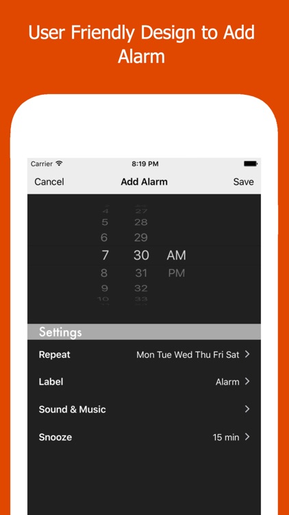 Move Alarm Clock (Music Alarm) screenshot-3