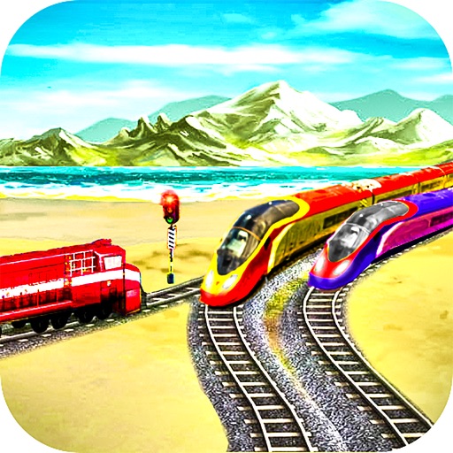 Railway Train Subway 3D Simulator 2017 icon
