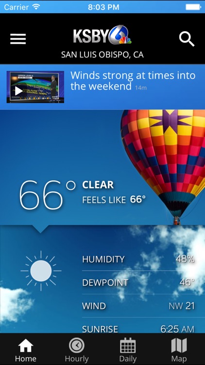 KSBY Microclimate Weather Forecast