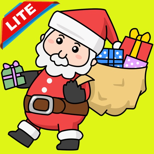 Color Santa Claus: Xmas Kids Coloring Book Pages iOS App