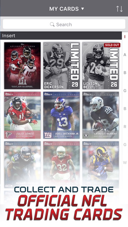 NFL HUDDLE: Football Card Trader