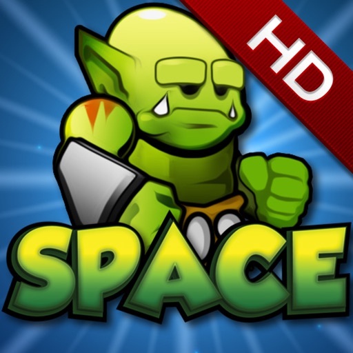 Angry Monsters Space Drop HD Icon