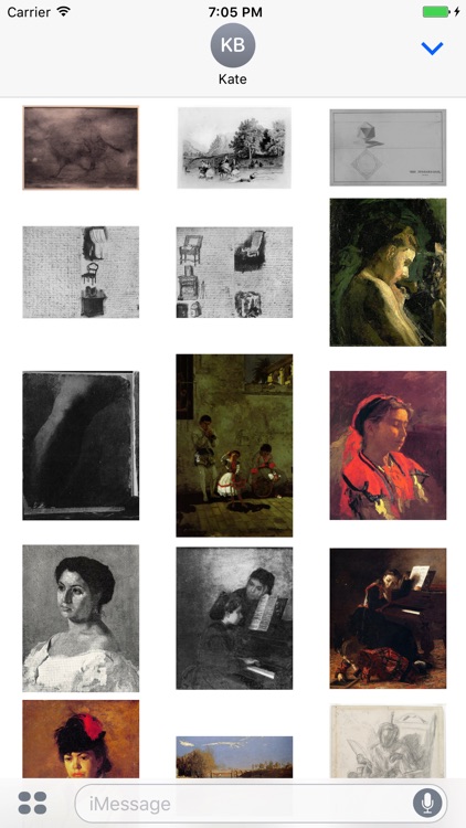 Thomas Eakins Artworks Stickers