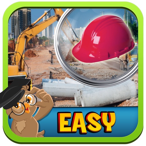 Construction Zone Hidden Objects Game Icon