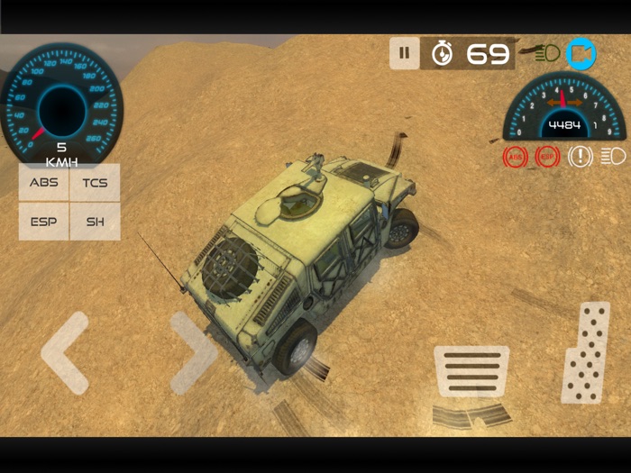 Army Vehicle Military Base Driving Simulation