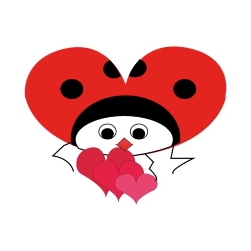 Love with HappyTottii for all occassion stickers icon