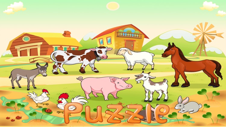 Elephant & Giraffe Puzzle Game Life Skill