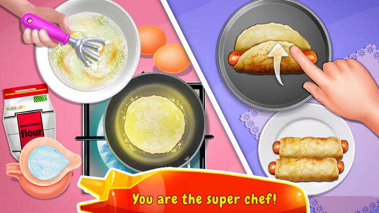 Food Maker Cooking Games for Kids Free