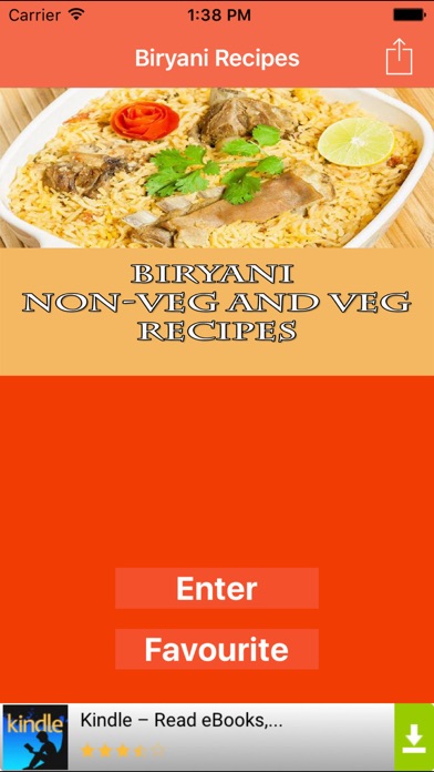 How to cancel & delete Biryani Recipes -Non Veg and Veg Recipes Book from iphone & ipad 1