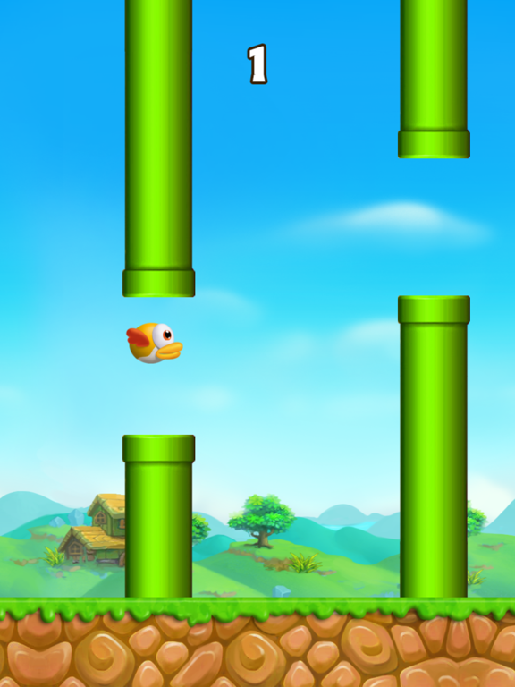 Super Flappy Adventure : Flying Bird Game screenshot 4