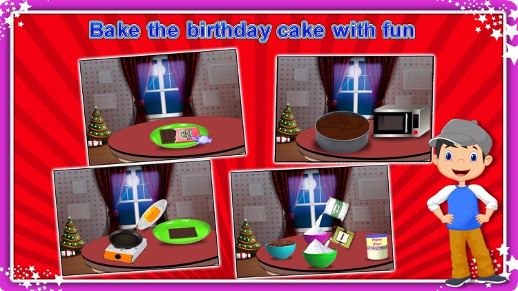 Birthday Party Cake- Dessert Cooking Games