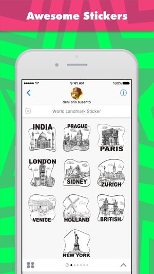 iMessage World Landmark Sticker贴纸(圖1)-速報App