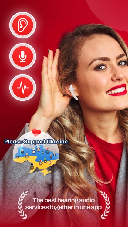 Hearing aid app & Amplifier +