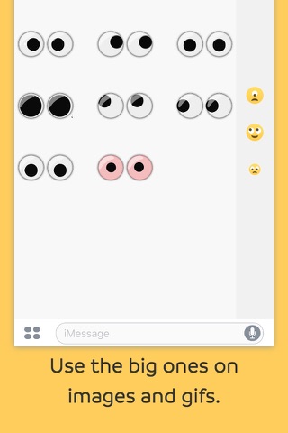 Googlyize: Animated stickers for messages screenshot 4
