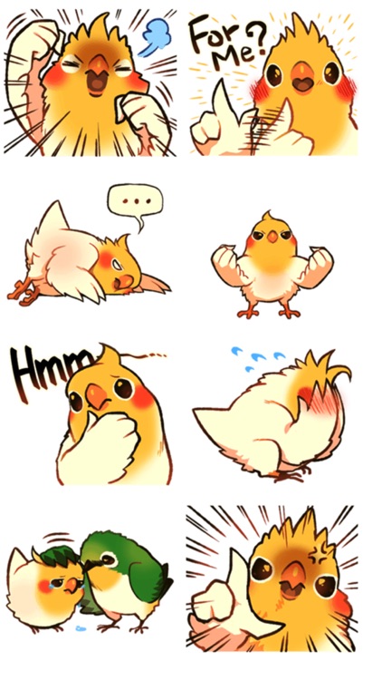 Best Cute Bird Stickers screenshot-3