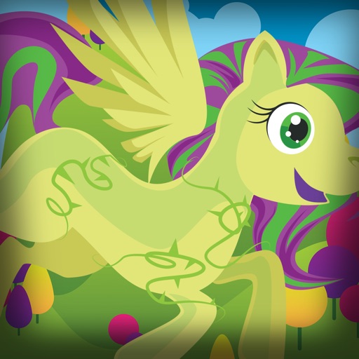 Monster Pony Rainbow Jump iOS App