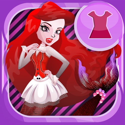 Monster Mermaid Dress-Up – Games for Girls Free Icon