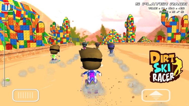 Dirt Ski Racer - 3D Dirt Bike Ski Racer For Kids