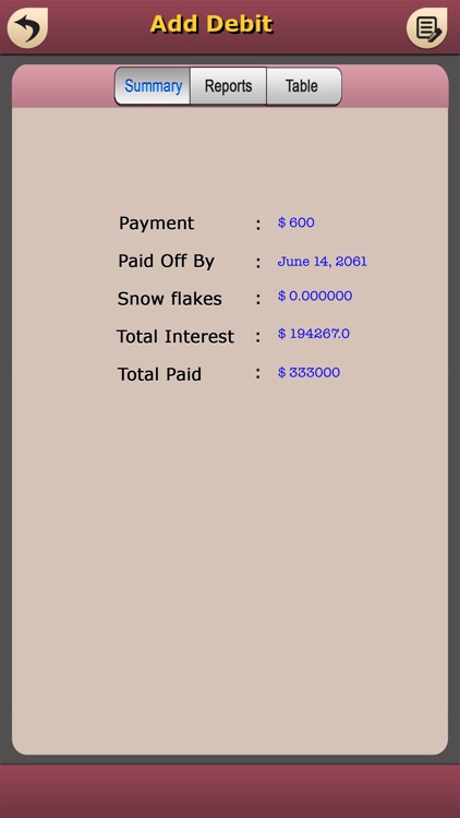 Debt Pay Off Manager