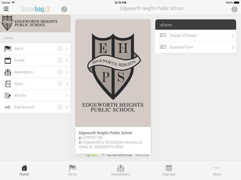 Edgeworth Heights Public School - Skoolbag - náhled