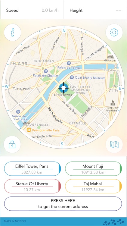 Direction Compass : Maps in Motion