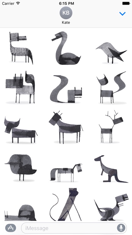 Calligraphy Animals One